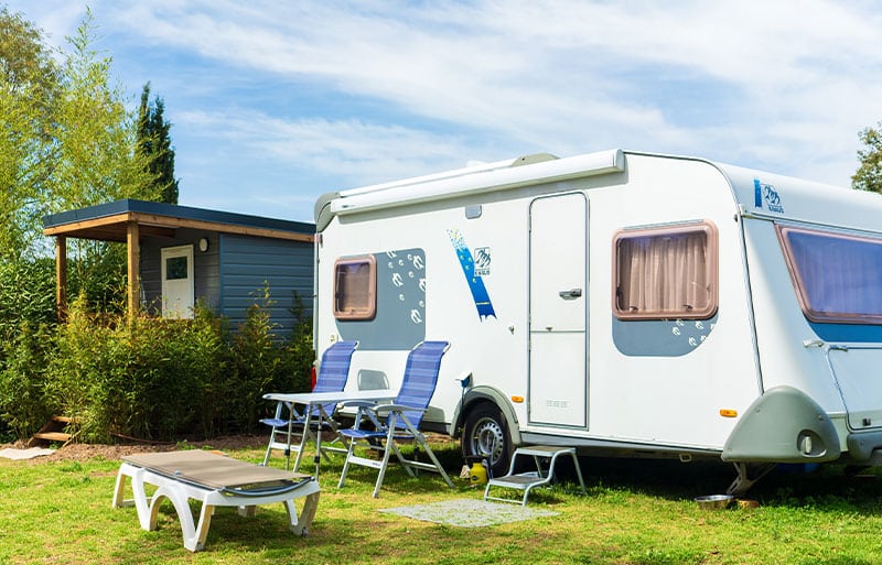 Emplacement Prestige Spa à Esterel Caravaning